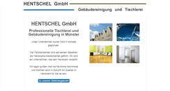 Desktop Screenshot of hentschel-gmbh.de