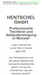 Mobile Screenshot of hentschel-gmbh.de