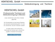 Tablet Screenshot of hentschel-gmbh.de